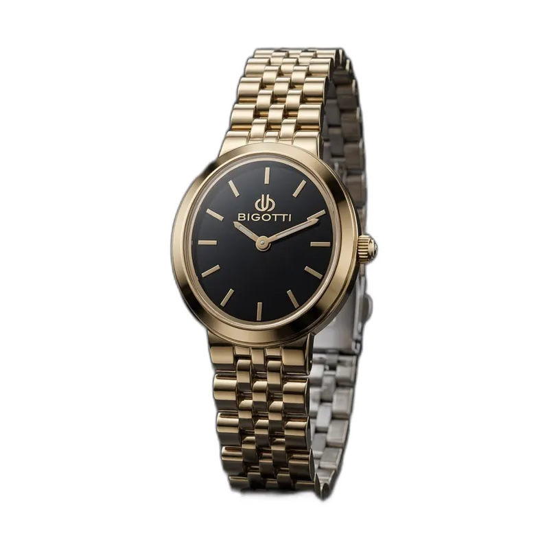 Bigotti Gold Black Dial