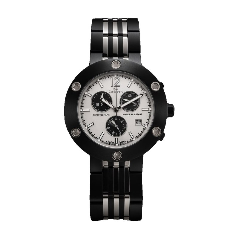 Cortébert Black Bezel Chronograph
