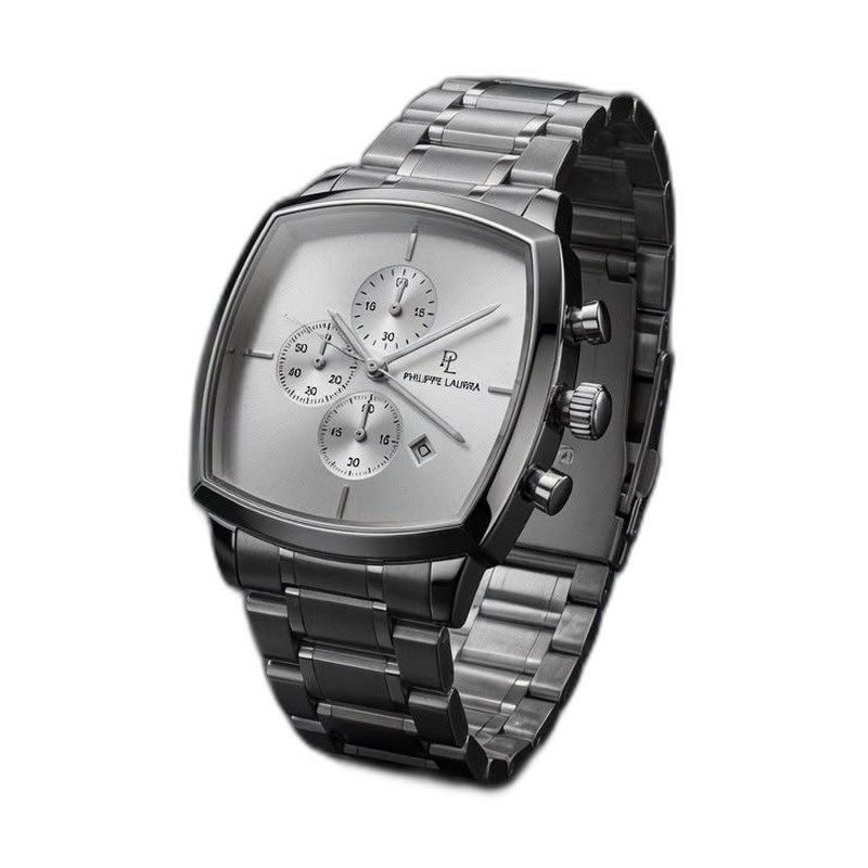 Philippe Lauren Silver Chronograph