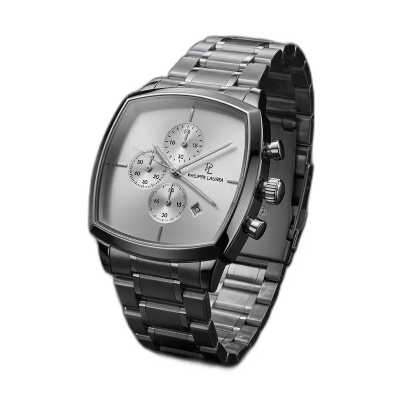 Philippe Lauren Silver Chronograph
