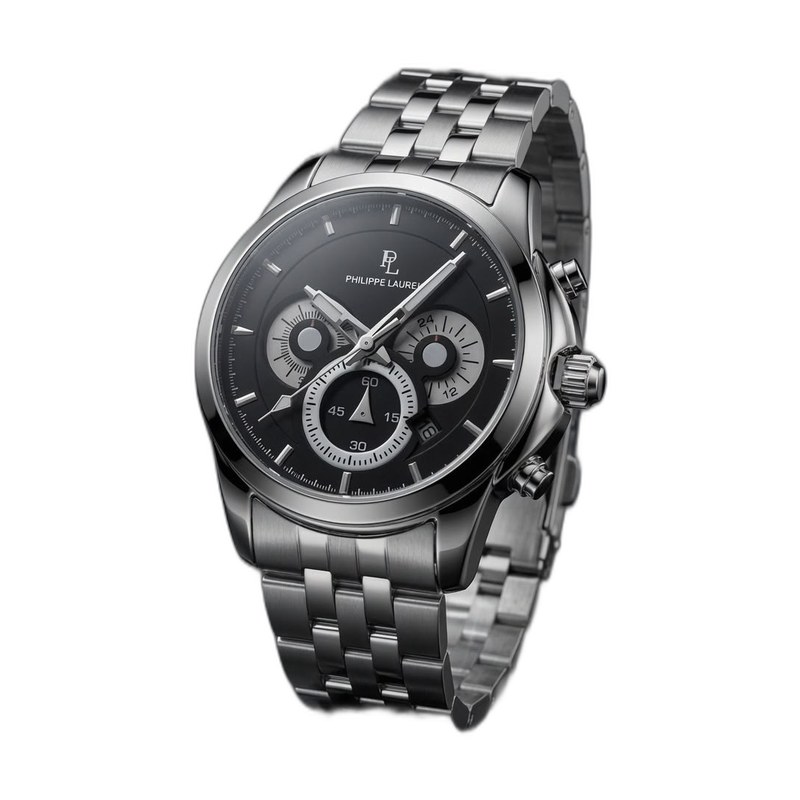 Philippe Lauren Steel Chronograph