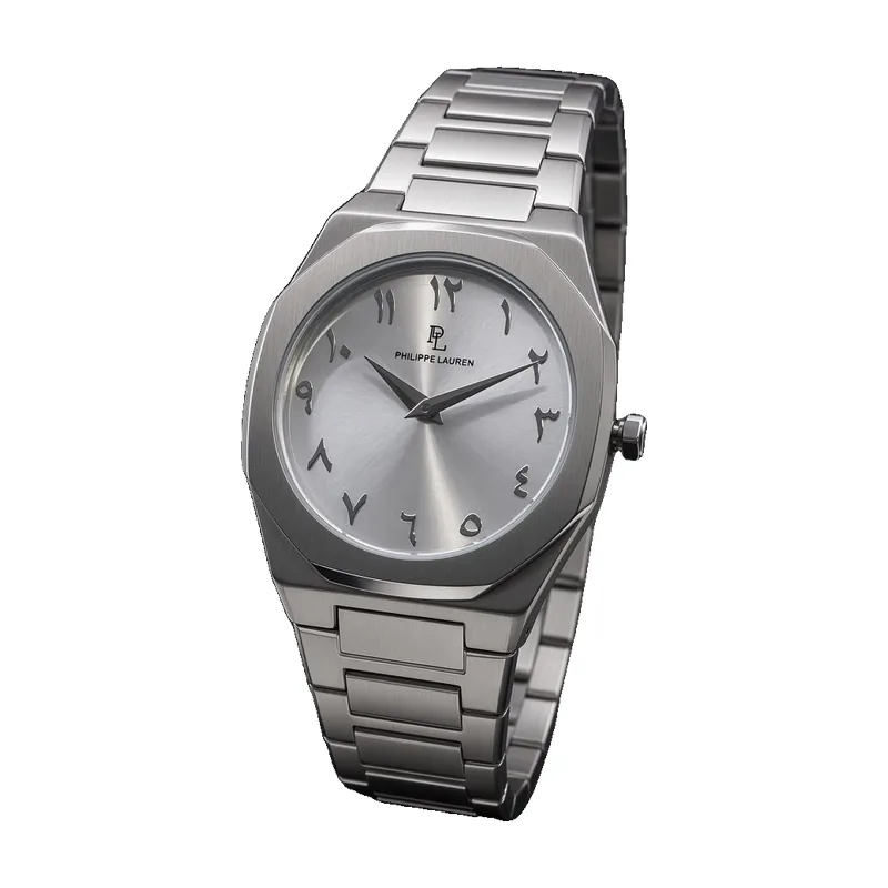 Philippe Lauren Steel Octagon Arabic